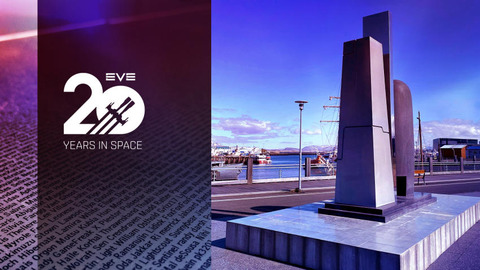 EVE Online - Graver le nom de son personnage sur le monument dédié à EVE Online en Islande