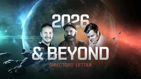 EVE Online - Lettre des directeurs 2026 - Mettre en scène les conflits sur EVE Online et report de EVE Vanguard