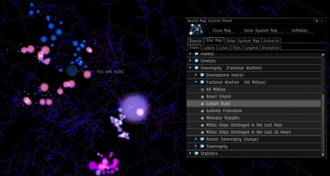 EVE Online - Nouveautés pour le Factional Warfare