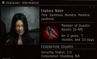 EVE Online - Cephara Naloe