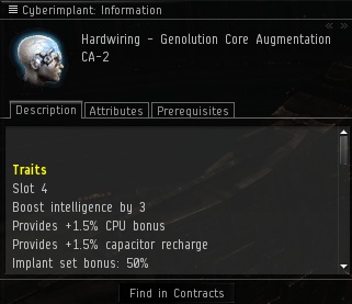 EVE Online - Devenir plus intelligent
