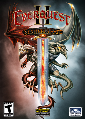 Boîte de jeu d'EverQuest 2: Sentinel's Fate