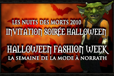 EverQuest II - Invitation à Fêter La Nuit des Morts (Halloween)