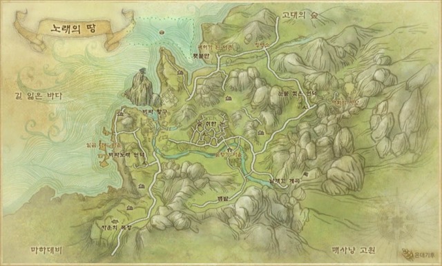 Map Archeage - ELute