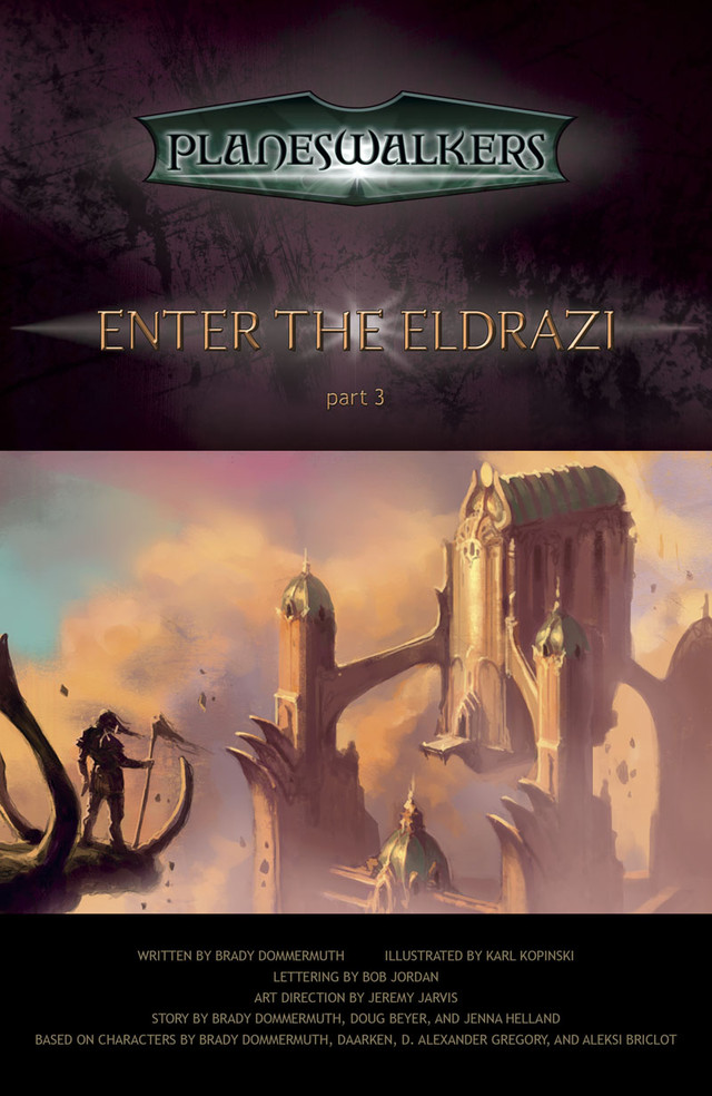 Bande dessinée Enter the Eldrazi - troisième partie