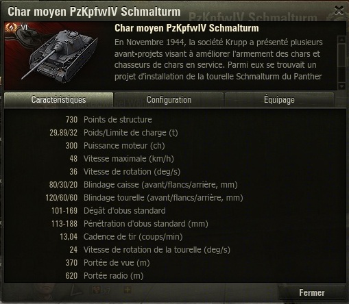 Details du PZ4 S.