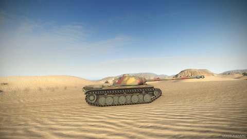 World of Tanks - Le FCM 50(t) sera le premium lourd tier 8 Français