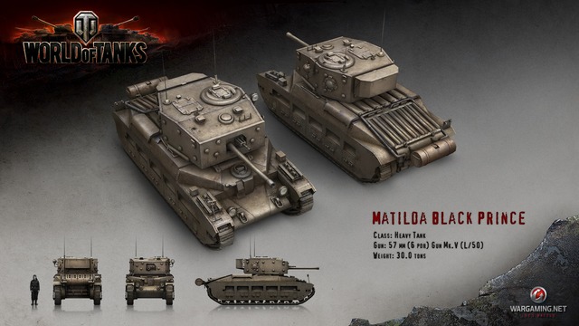 British Matilda Black Prince