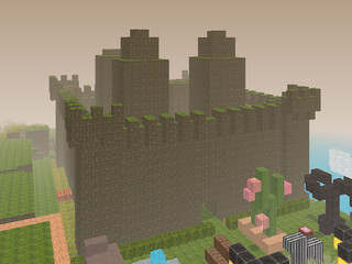 Château créé par un joueur de Kube