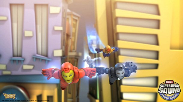 Logo de Super Hero Squad Online