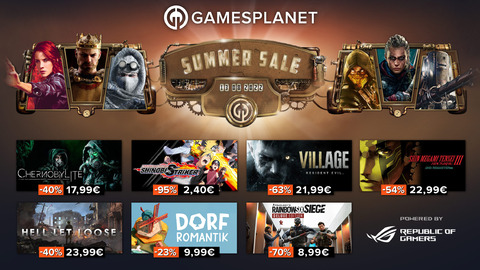 Summer Sale Gamesplanet #9 : 350 jeux soldés dont Wolcen (-40%), Control (-75%) ou Neverwinter Nights: Enhanced Edition (-79%)