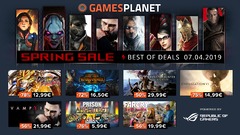 Promos de printemps : 1800 jeux à tarifs réduits pour 24 heures