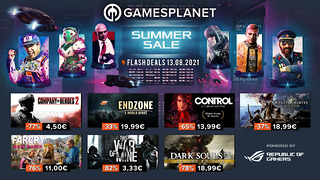 Summer Sales Gamesplanet : 13 août 2021