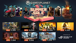 Summer Sales Gamesplanet : 21 juillet 2023