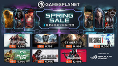 Spring Sale Gamesplanet, jour #1 : 278 jeux en promotion jusqu'à -83%