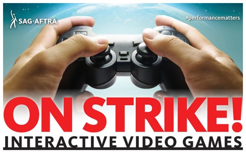 Les doubleurs de jeux en grève aux États-Unis