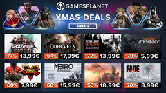 « XMAS Deals » Gamesplanet, semaine #2 : 538 jeux à prix réduits