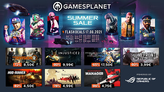 Summer Sales Gamesplanet : 17 août 2021