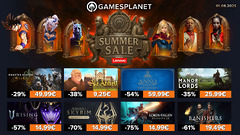 Summer Sales Gamesplanet : 4300 jeux soldés pendant 24 heures