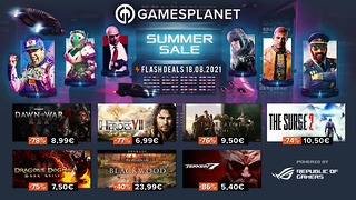 Summer Sales Gamesplanet : 18 août 2021