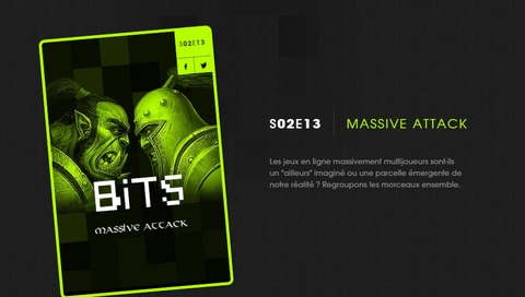 Les MMORPG vus par Arte et au programme de BiTS