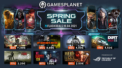 Spring Sale Gamesplanet, jour #4 : 300 jeux en promotion dont X4: Foundations (-44%), Conan Exiles (-63%), Darksider III (-80%)