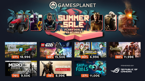 Summer Sales Gamesplanet #5 : 400 jeux soldés dont Sifu (-33%), Vampire: The Masquerade - Swansong (-52%) ou Pathfinder: Wrath of the Righteous (-70%)
