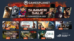 Summer Sale Gamesplanet #10 : 256 jeux soldés dont Monster Hunter: World (-37%), Pillars of Eternity (-62%) ou les Assassin's Creed (jusqu'à -82%)