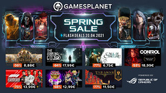 Spring Sale Gamesplanet, jour #5 : 290 jeux en promotion dont Elder Scrolls Online: Greymoor à -40%, Control à -53%, Call of Cthulhu à -77%