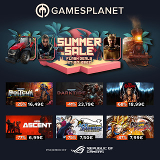 Summer Sales Gamesplanet : 27 juillet 2023