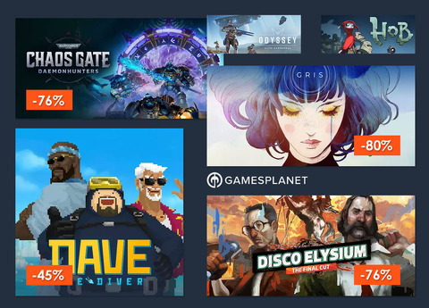 Summer Deals Gamesplanet : 570 jeux (indépendants) à prix cassés