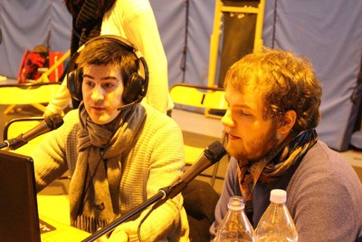 Hugo et Luciqno à l'INSALAN de Rennes (février 2015)