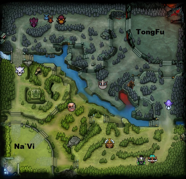 The International 2013 : line-up NaVi contre TongFu, partie 1