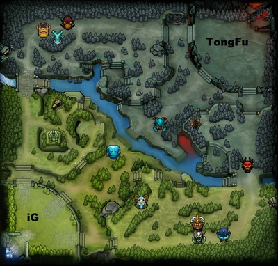 The International 2013 : line-up iG contre TongFu, partie 2
