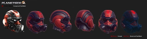 PlanetSide 2 - Le nouveau casque de la République Terran finalisé