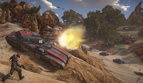 PlanetSide 2 - E3 2012 - Les démos live de PlanetSide 2 retransmises en ligne