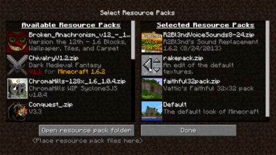 Pack ressources