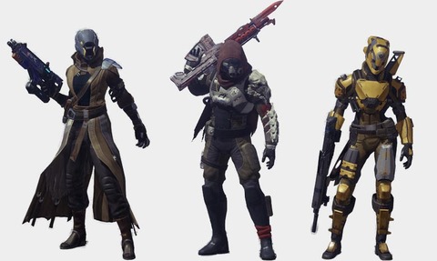 Destiny - Une grande variété d'apparences dans Destiny