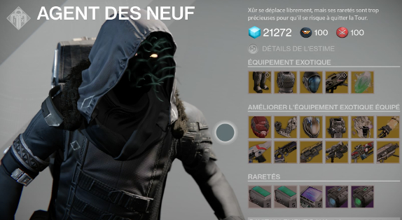 Xur tenebre souterraine