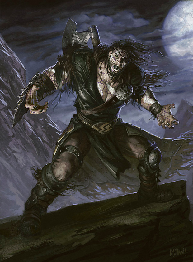 Illustration de Garruk, the Veil-Cursed