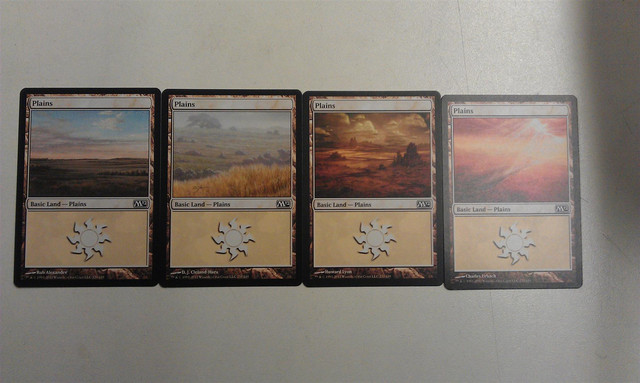 Terrains de base probablement issus d'Innistrad