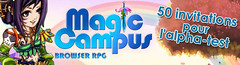50 invitations à l'alpha-test de Magic Campus