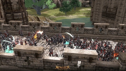 Monarch - Monarch s'annonce en bêta-test et illustre son gameplay RPG/ STR