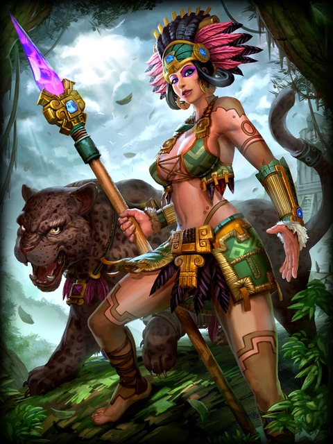 Smite - Awilix arpente la jungle de Smite