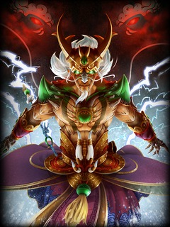 Ao Kuang et son skin Dragon King