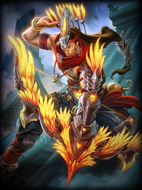 Smite - L'archer Hou Yi abat les astres sur Smite