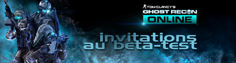Ghost Recon Phantoms - 1500 invitations au bêta-test de Ghost Recon Online