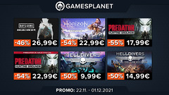 Promo Gamesplanet : 1300 jeux soldés pour le Black Friday