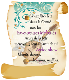 Fêtez l'été en musique avec les Savoureuses Mélodies mercredi 3 août