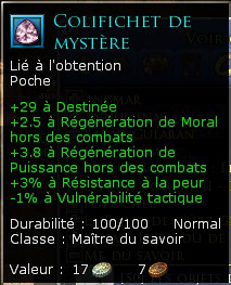 Colifichet du Mystère